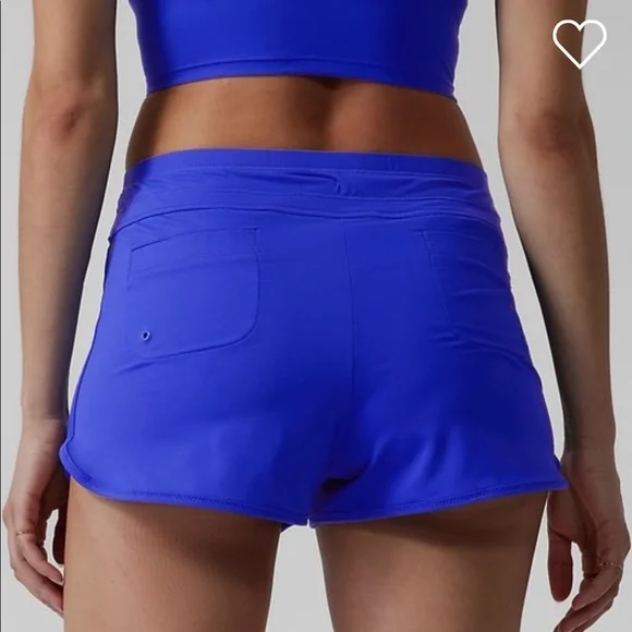 💙 Athleta Surge Short // Cerulean #384029 - Picture 2 of 8